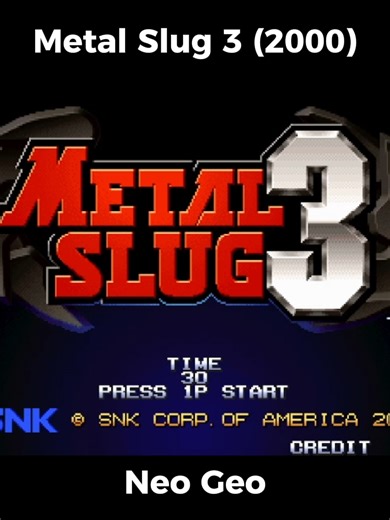 Metal Slug 3 Gameplay Nostalgia Trip