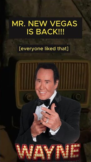 MR. New Vegas aka Wayne Newton is BACK!!! #fallout #newvegas