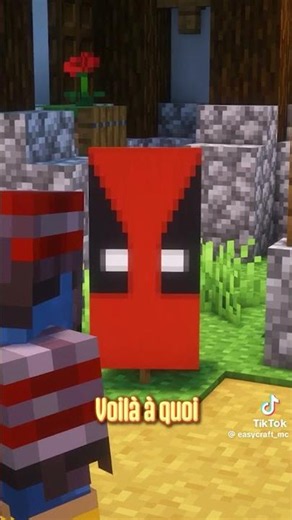 tuto bouclier spiderman dans Minecraft #minecraft #objectif_10k #minecraftcrafting