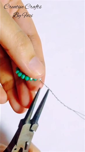 41K views · 587 reactions | ✨ Ready to add some serious sparkle to your fall vibe?  Whip up these DIY rondelle earrings in minutes – no fancy tools, just pure bling magic! Who's your crafting buddy for this easy win? Drop a  below if you're trying it! #fblifestyle #DIYRondelleEarrings #easyjewelrydiy #fallbling #autumn #fall #Halloween #fashion #style #love | Creative Crafts By Fozi | Facebook