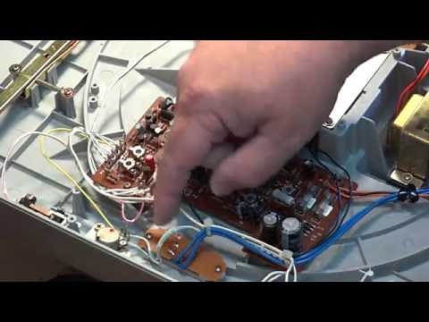 Akai AP D33 turntable overhaul