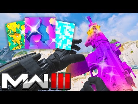 I Wish I Unlocked the Gradient Globs Camo in MW3 Sooner