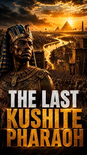 The last Kushite Pharaoh who took back Egypt #africanhistory #blackhistory #ancientafrica