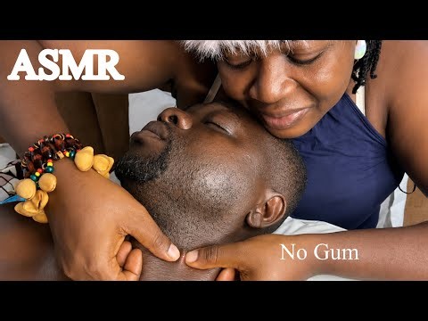 ASMR ✨Full Face Pimple Popping | Soft Whispers, Beard Scratching & Deep Ear Cleaning