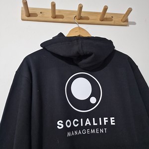 Justhoods Hoodie - Add Your Logo Embroidery & Print Any Custom Design Branded Workwear - Etsy UK