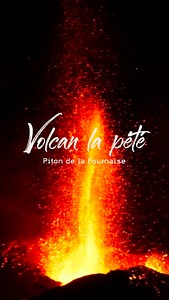 Le volcan la pété! Le piton de la fournaise s’est éveillé, dans l’enclos la lave coule et vient tout éclairer, la fumée s’élève, les roches dansent dans le ciel, la terre tremble, le coeur bat, la Réunion lé la! #volcan #eruption #fournaise #reunion #iledelareunion #pitondelafournaise #volcano | Dronecopters par Jonathan Payet
