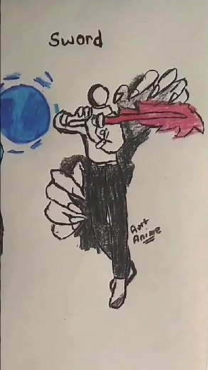 how to draw Power#stickman#anime#drawing#tutorial#trending#shorts