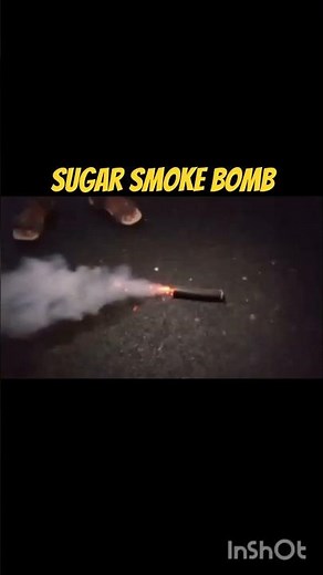 home mead smoke bomb # how to make a smoke bomb # sugar potassium nitrate smoke bomb beautiful