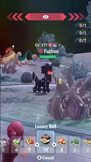 pokemon legend za shiny ✨️ furfrou #pokemon #pokemonlegendsza #shinyhunting #pokemonza #pokémonza