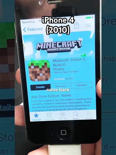 Jailbreaking a Vintage iPhone to Play Minecraft
