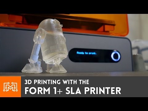 Form 1+ SLA 3d printer // Review | I Like To Make Stuff
