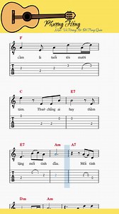88K views · 1K reactions | Phượng Hồng - Guitar tab đơn giản Nhạc: Vũ Hoàng, thơ: Đỗ Trung Quân | Guitar Tabs VN | Facebook