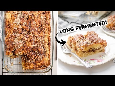 Easy Sourdough Coffee Cake (Overnight Recipe)