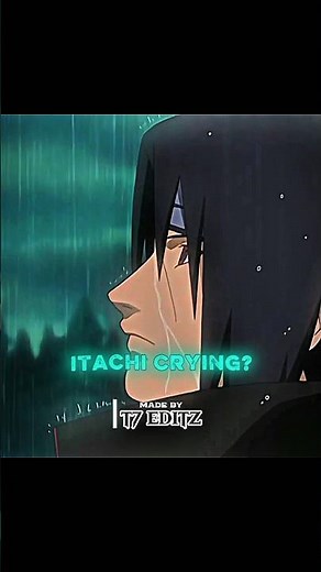 Itachi crying in rain😓❤️‍ #naruto #anime #narutoshippuden #viralvideo #itachiuchiha #weeb