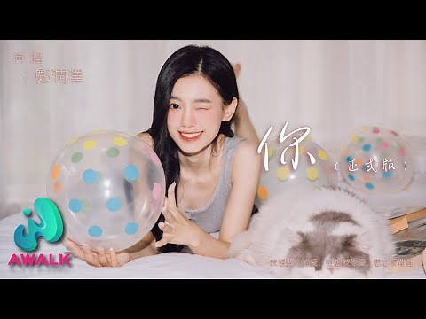 郑润泽 - 你（正式版）『我想要你的爱，更想被你爱，思念很难捱。』【动态歌词 | Pinyin Lyrics】【十一月新歌】【AWALK MUSIC】