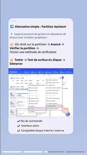 Réparer un disque dur avec CHKDSK Windows