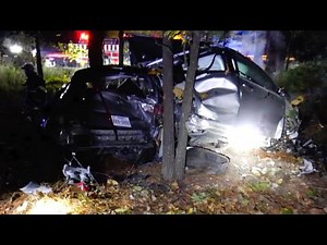 Crashed into a Tree at 120 MPH. FATAL police CHASE. Epic Pursuits 2024