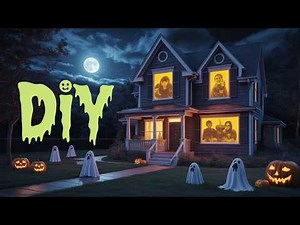 How to Project Halloween Videos on Your House | Easy DIY Tutorial