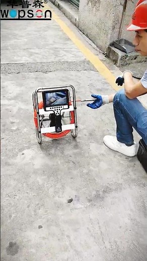 Handheld Pipe Inspection Camera For Duct Inspection #sewercamera #plumbingtools #pipeinspection