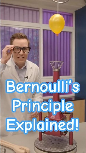 Exploring Bernoulli’s Principle: Science of a Floating Balloon #physics #experiment #planmystudy