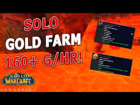 WoW Classic - BEST RANGED SOLO FARM!? 160+ GOLD PER HOUR!