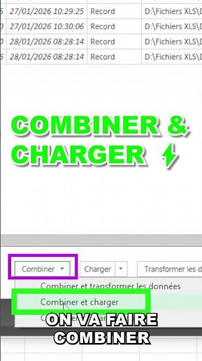 Arrête de copier-coller ! Fusionne 50 fichiers Excel en 10s ⚡