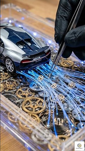 Mechanical Watch Gears Trapped🏎️