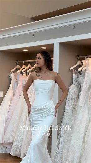 Meet Libby by Mariana Hardwick, a gown with sculpted lines, soft structure, and that effortless sophistication the brand is known for. Now part of Sacramento’s most curated luxury collection, Libby brings a beautifully balanced, contemporary look to brides seeking something refined and memorable, Experience her in person at our Sacramento boutique with your own private appointment!🤍 #sacramentobride #sacramentowedding #sacramento #bride #wedding | Bride To Be Couture