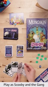 Munchkin Scooby-Doo Card Game | Based on The Steve Jackson Munchkin Series | Featuring Scooby-Doo and Mystery Inc. Characters | Officially Licensed Card Game