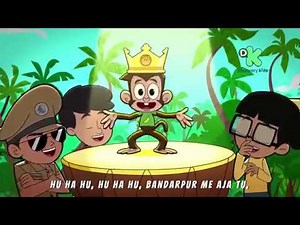 New Movie Music Video | Little Singham Bandarpur mein Hu Ha Hu | Coming soon |