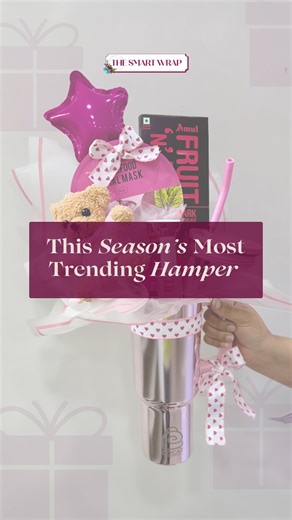 The Smart Wrap™️| Gift Packaging Academy | What if we told you that a gift hamper doesn’t have to come in a box or basket? This DIY hamper is the perfect mix of: 💄 Skincare minis 🍫... | Instagram