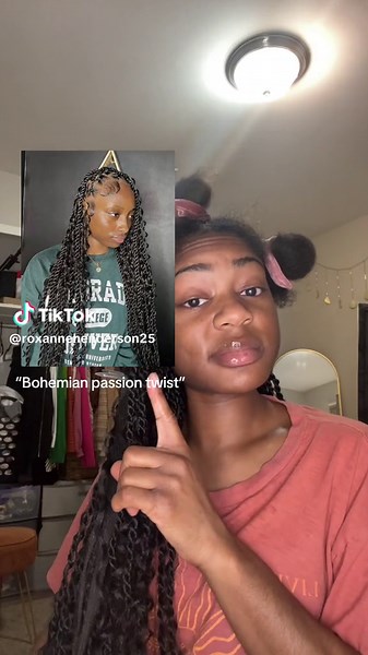 DIY Boho Passion Twist Hairstyle | Black Girl Hair Tutorial