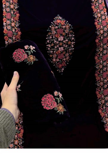 New Micro Velvet Suit Designs from China