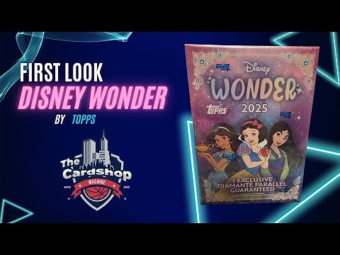 Topps 2025 Disney Wonder 5 Blaster Box Break