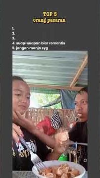 5 top orang pacaran katanya🤣 #lucu #viral