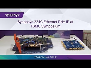 Successful 224G Ethernet PHY IP Interop with backplane channels at TSMC Symposium 2023 | Synopsys