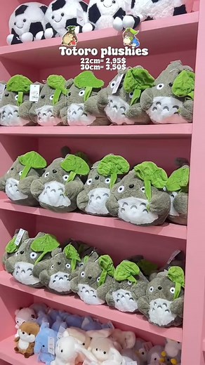 Totoro plushies 🍉⭐️💫🫧📌សាខាទី1:ចំការដូង(#បុរីពិភពថ្មីចំការដូង1ផ្ទះលេខ49ផ្លូវលេខ17 )📌សាខាទី2:សន្ធរម៉ុក(#ជិតសាលាសន្ធរម៉ុកផ្លុូវកម្ពុជាក្រោម) | Bestie store