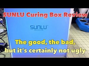 Sunlu UV Curing Box Unboxing, Assembly, and Initial Review