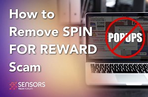 SPIN FOR REWARD Scam Removal