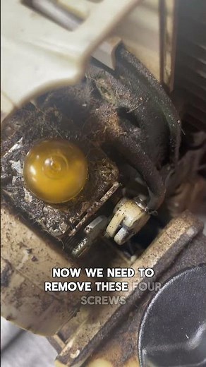 How to fix a broken primer bulb on a weed eater! #weedeater #fix #primer #shorts