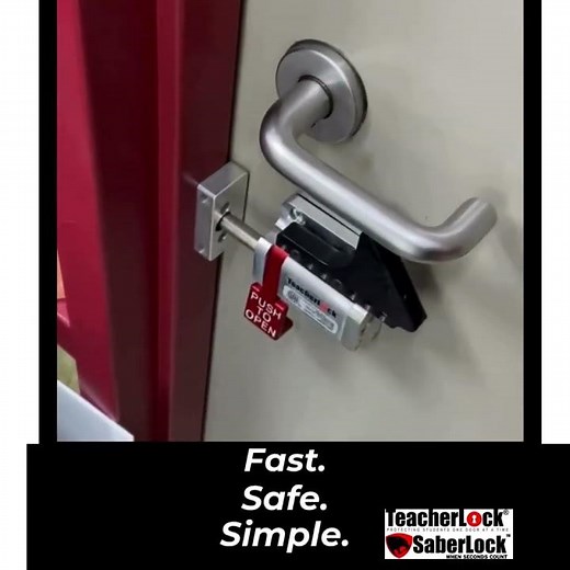 Watch How Fast a Classroom Door Locks | TeacherLock