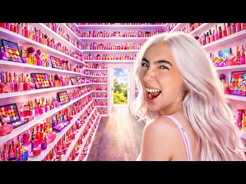I MADE THE WORLD'S BIGGEST MAKEUP WALL