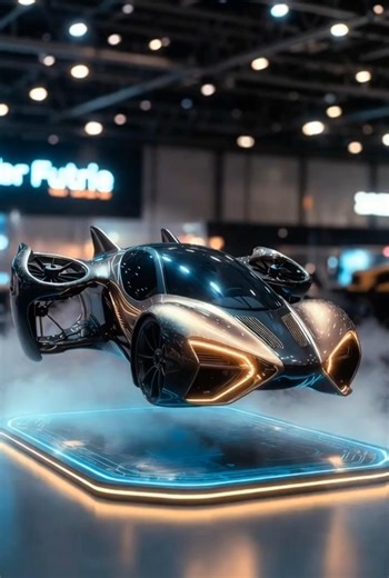 REAL 2030 Luxury Car Demo at Global Tech Expo! #nextgenai #futuretech #flyingcar