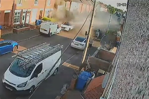CCTV shows devastating Alvaston house explosion which destroyed 6 homes