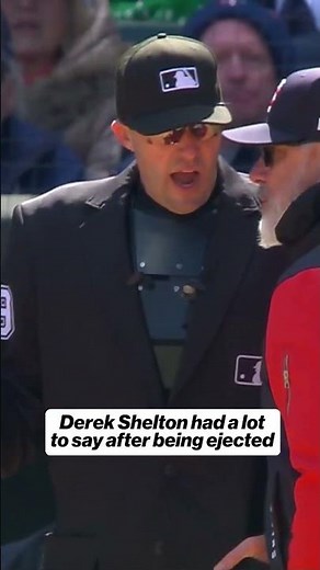 Twins manager Derek Shelton was tossed from today's game 👀 #twins #shelton #tossed #baseball