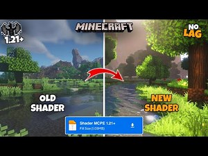 Solar Shader Minecraft Pe 1.21+ | Shader MCPE 1.21+ 100% Working | DRIFT GAMER