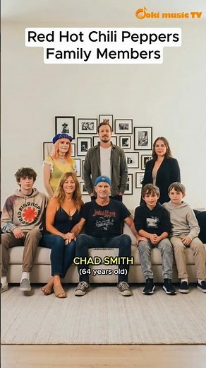 RHCP Real Family Members #rhcp #chadsmith #music