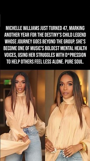 Michelle Williams Turns 47, Celebrating Faith, Music And Healing 🎂💛🙏