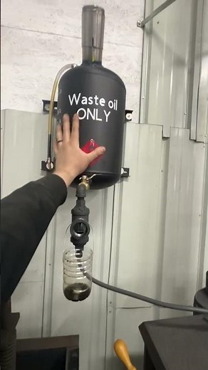 Wood stove converted to waste oil heater Update. Cheap heat for your shop.