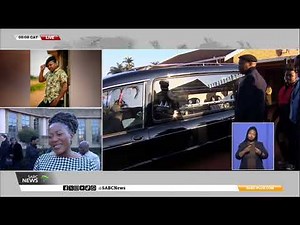 Presley Chweneyagae Funeral | Chweneyagae’s funeral procession leaves for the venue in Pretoria